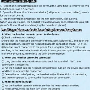 Disney Écouteurs Bluetooth Disney LF-918 Angel, annulation passive du bruit, son HIFI à semi-intra-auriculaire, appel clair avec micro, longue durée de vie de la batterie, écouteurs sans fil pour sports, musique et jeux, compatibles avec smartphones et tablettes