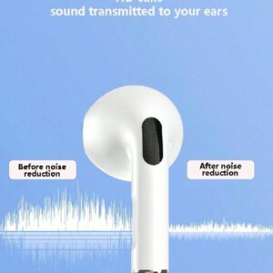 Écouteurs sans fil intra-auriculaires pour le sport Micro-casque musical mini TWS Oreillettes stéréo HIFI basses Appels HD stéréo Compatible avec Android et iPhone, Oreillettes intelligentes pour jeux