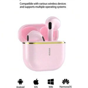 Écouteurs sans fil intra-auriculaires pour le sport Micro-casque musical mini TWS Oreillettes stéréo HIFI basses Appels HD stéréo Compatible avec Android et iPhone, Oreillettes intelligentes pour jeux