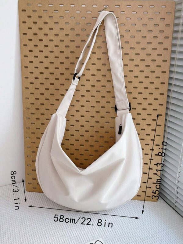 Grand sac à bandoulière oblique pour hommes, sac décontracté de mode minimaliste pour l'utilisation quotidienne. Cadeaux pour hommes, cadeaux de Noël, de vacances d'hiver, pour les pères, les petits amis. Sacs latéraux pour hommes, sacs messenger, sacs besaces, sacs cabas. Sacs essentiels de voyage, de vacances, de camping, sacs de rentrée scolaire pour hommes – Image 10