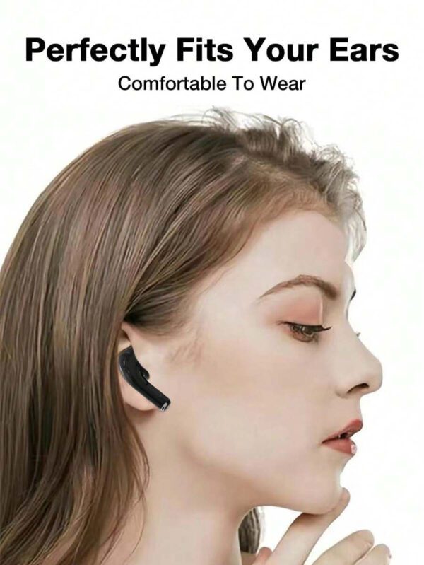 Écouteurs véritablement sans fil, étui intelligent amélioré, écouteurs antibruit actifs et réduction du bruit avec appel HD, étanche, son premium immersif pour iOS Android, écouteurs de musique, sport, entraînement – Image 5
