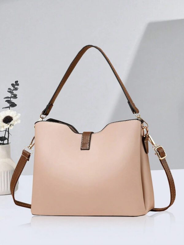 Sac seau à bandoulière mode PLANEE, cadeau de la fête des mères, cadeaux pour maman, essentiels de maman, sac de maman pour sortir, sacs de travail chics pour femmes – Image 16