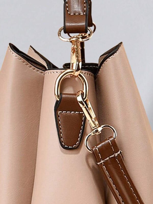 Sac seau à bandoulière mode PLANEE, cadeau de la fête des mères, cadeaux pour maman, essentiels de maman, sac de maman pour sortir, sacs de travail chics pour femmes – Image 19