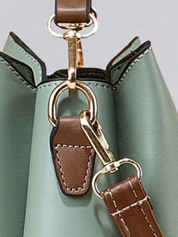 Sac seau à bandoulière mode PLANEE, cadeau de la fête des mères, cadeaux pour maman, essentiels de maman, sac de maman pour sortir, sacs de travail chics pour femmes – Image 30