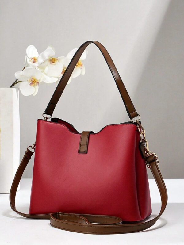 Sac seau à bandoulière mode PLANEE, cadeau de la fête des mères, cadeaux pour maman, essentiels de maman, sac de maman pour sortir, sacs de travail chics pour femmes – Image 57