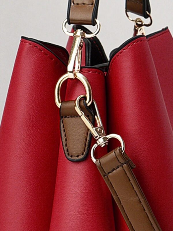 Sac seau à bandoulière mode PLANEE, cadeau de la fête des mères, cadeaux pour maman, essentiels de maman, sac de maman pour sortir, sacs de travail chics pour femmes – Image 61