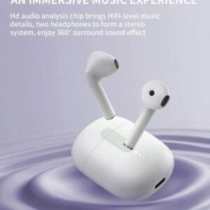 Earbuds Sans Fil Ly02 Avec Réduction De Bruit Enc Pour Appel/contrôle Tactile Avec Port De Charge Usb-c, Écouteurs Pour Les Fêtes, Écouteurs Et Haut-parleur Pour Les Jeux, Microphone - Cadeau De La Saint-valentin