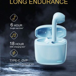 Earbuds Sans Fil Ly02 Avec Réduction De Bruit Enc Pour Appel/contrôle Tactile Avec Port De Charge Usb-c, Écouteurs Pour Les Fêtes, Écouteurs Et Haut-parleur Pour Les Jeux, Microphone - Cadeau De La Saint-valentin