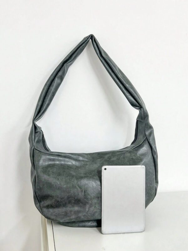 Sac cabas rétro Ins, sac à bandoulière de grande capacité avec sangle non réglable, sac besace vintage casual pour homme, sac bandoulière mode pour le trajet domicile-travail, les voyages, l'école, l'université. Accessoires de voyage et de vacances essentiels pour hommes. Nouveaux articles de vie pour étudiants. Sacs mode pour hommes. Sac d'école pour la remise des diplômes. Sac rétro. Sac d'école. Sac de corps pour homme. – Image 31