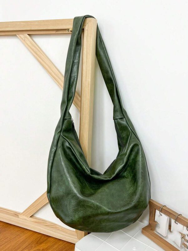Sac cabas rétro Ins, sac à bandoulière de grande capacité avec sangle non réglable, sac besace vintage casual pour homme, sac bandoulière mode pour le trajet domicile-travail, les voyages, l'école, l'université. Accessoires de voyage et de vacances essentiels pour hommes. Nouveaux articles de vie pour étudiants. Sacs mode pour hommes. Sac d'école pour la remise des diplômes. Sac rétro. Sac d'école. Sac de corps pour homme. – Image 40