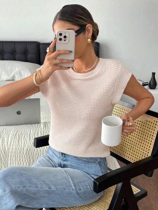 Siren Gaze T-shirt pratique à rayures et manches courtes pour hommes – Image 34