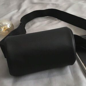 1 pièce Sac bandoulière pour hommes, sac à épaule mode petit, sac de navetteur pour hommes, sac cylindre avec chaîne, sac petit polyvalent et simple, sac à bandoulière, durable et imperméable