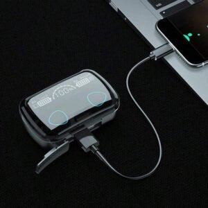 Écouteurs sans fil 2025 M10 avec boîtier de charge, écouteurs étanches, stéréo 9D, écouteurs de sport, casques avec microphone, Bluetooth