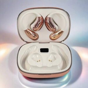 NEW SENYANG Nouveau casque de sport sans fil Senyang à clipser, musique, vidéo, confortable, hi-fi, Dolby Bass, stéréo, appels HD, adapté à Android, compatible avec iPhone, téléphone portable, écouteurs de jeu, écouteurs intelligents pour couples et entreprises