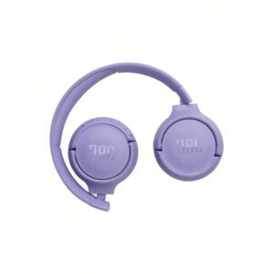 JBL Casque Bluetooth TUNE520BT sans fil à annulation de bruit, écouteurs avec 57 heures d'autonomie, Bluetooth 5.3 - Noir