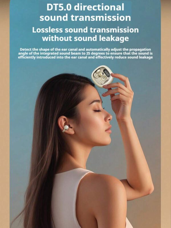 NEW SENYANG Nouveaux écouteurs intra-auriculaires Senyang avec clip, oreillettes de sport écouteurs TWS vidéo HIFI Dolby Bass ACC stéréo HD avec appel, adaptés pour le jeu sur téléphone portable, écouteurs macaron intelligents pour couples – Image 5