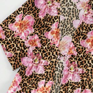 SHEIN Swim Kimono Dégradé À Cordon Manches Chauve-Souris En Tulle