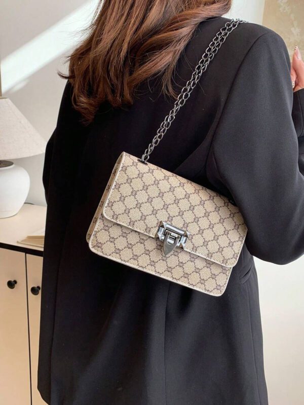 Sac à bandoulière élégant et polyvalent pour femme, à la mode, de grande capacité – Image 5