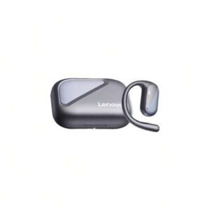 Lenovo Écouteurs Bluetooth open-ear EA340, convenant aux sports, course, jeux, musique, compatibles avec les téléphones Apple, Huawei, Xiaomi, Bluetooth 5.4 avec une longue autonomie et une faible latence, couleur noire
