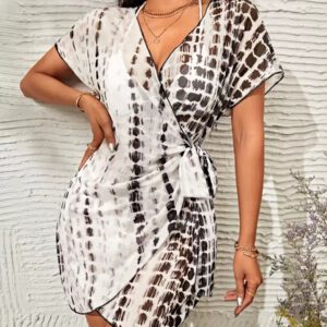 Swim Lushoire Kimono cache-maillot en tie dye pour la plage/les vacances