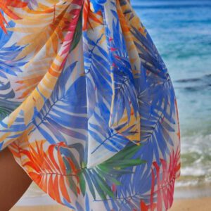 Swim Lushoire Kimono cache-maillot en tie dye pour la plage/les vacances