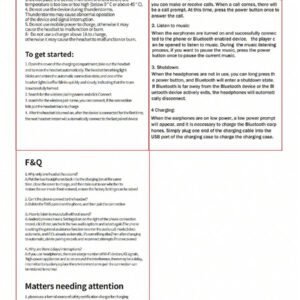 Écouteurs sans fil professionnels compatibles Bluetooth 5.3, étanches, avec microphone pour écouteurs Bluetooth