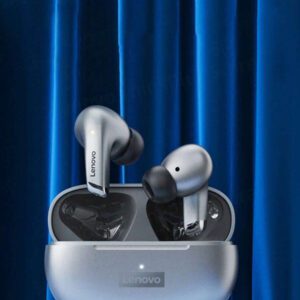 Lenovo Écouteurs Bluetooth LP5 d'origine, micro-intra-auriculaire avec son stéréo 5.3 haute qualité, annulation intelligente du bruit, musique, jeux, autonomie ultra-longue, sport et course, faible latence, annulation passive du bruit. Écouteurs sans fil compatibles avec les smartphones, ordinateurs portables, Android et