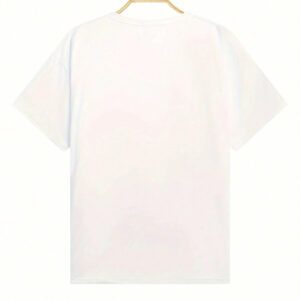 T-shirt de basketball à imprimé lettres mode pour hommes