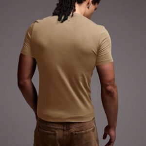 Musero T-shirt ajusté coupe slim, basiques printemps été
