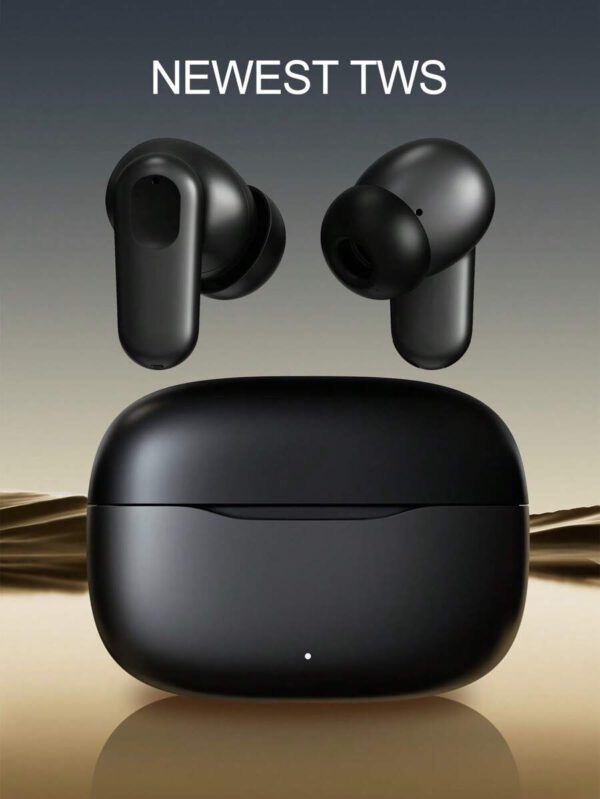 Écouteurs sans fil 2025 à la mode, écouteurs intra-auriculaires avec Bluetooth 5.3, graves puissants, autonomie ultra-longue, écouteurs étanches, casque avec microphones pour ordinateur portable, tablette, téléphone, sport et fitness. Cadeau de Noël/Jour de l'An – Image 2
