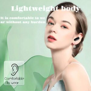 Écouteurs sans fil 2025 à la mode, écouteurs intra-auriculaires avec Bluetooth 5.3, graves puissants, autonomie ultra-longue, écouteurs étanches, casque avec microphones pour ordinateur portable, tablette, téléphone, sport et fitness. Cadeau de Noël/Jour de l'An