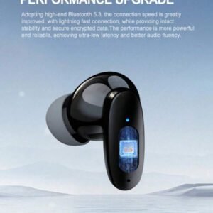 Écouteurs sans fil 2025 à la mode, écouteurs intra-auriculaires avec Bluetooth 5.3, graves puissants, autonomie ultra-longue, écouteurs étanches, casque avec microphones pour ordinateur portable, tablette, téléphone, sport et fitness. Cadeau de Noël/Jour de l'An