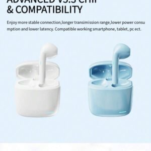 Earbuds Sans Fil Ly02 Avec Réduction De Bruit Enc Pour Appel/contrôle Tactile Avec Port De Charge Usb-c, Écouteurs Pour Les Fêtes, Écouteurs Et Haut-parleur Pour Les Jeux, Microphone - Cadeau De La Saint-valentin