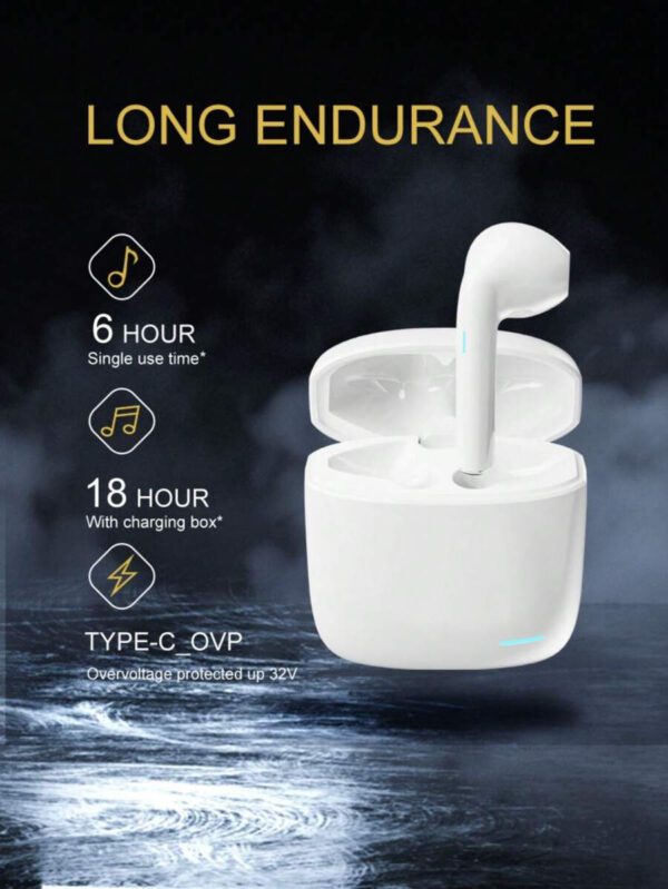 Earbuds Sans Fil Ly02 Avec Réduction De Bruit Enc Pour Appel/contrôle Tactile Avec Port De Charge Usb-c, Écouteurs Pour Les Fêtes, Écouteurs Et Haut-parleur Pour Les Jeux, Microphone - Cadeau De La Saint-valentin – Image 31