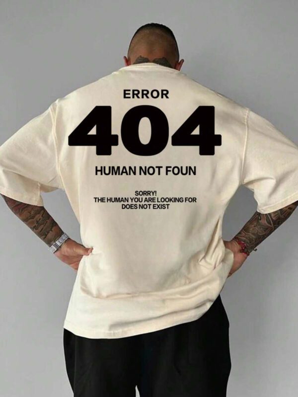 T-shirt à manches courtes, col rond, imprimé numérique casual pour homme, été – Image 21