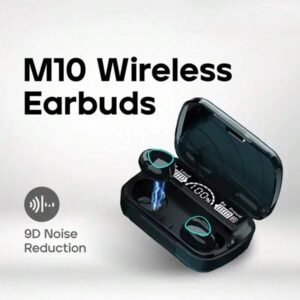 Écouteurs Bluetooth M10 d'origine, oreillettes sport stéréo sans fil avec annulation de bruit, microphone, écouteurs sans fil