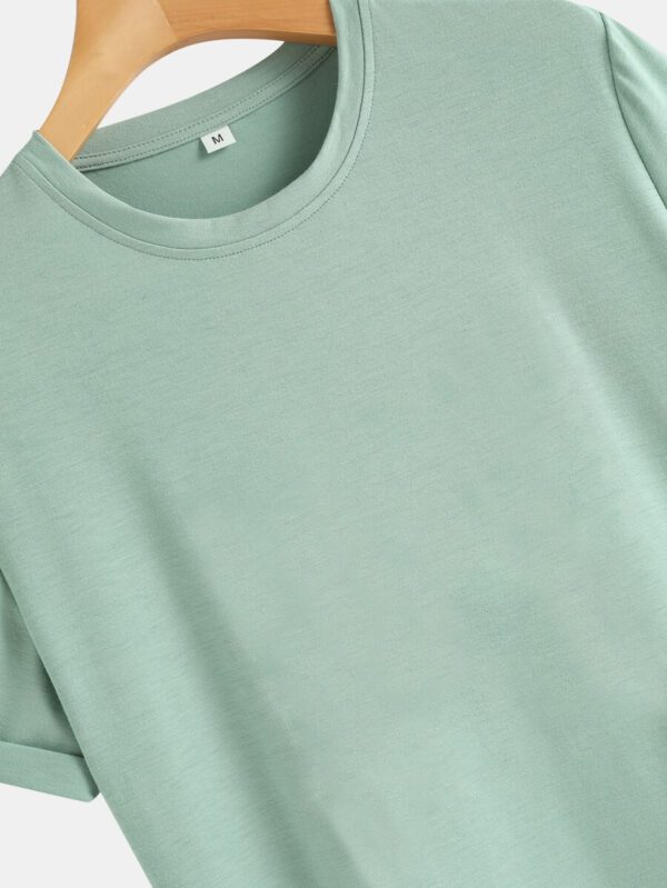 Manfinity Homme T-shirt unicolore – Image 17