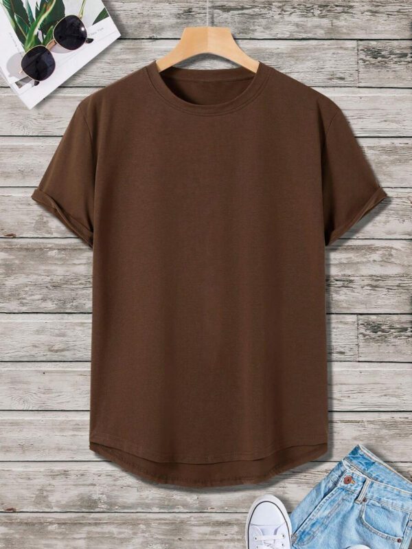 Manfinity Homme T-shirt unicolore – Image 39