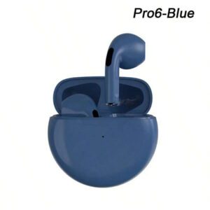 Pro 6 Écouteurs Bluetooth pour casque Bluetooth sans fil Écouteurs antibruit avec casque sans fil Casque sans fil avec microphone Fone Écouteurs Bluetooth Sport Casque d'écoute pour écouteurs