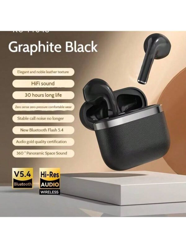 Écouteurs sans fil, casque Bluetooth 5.3 avec étui de charge Lightning inclus, plus de 24 heures d'autonomie, installation sans effort pour téléphone. Casque sans fil, casque supra-auriculaire, casque d'écoute sans fil 160 mAh – Image 7