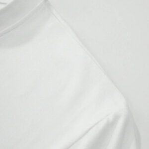 T-shirt à manches courtes col rond avec imprimé cœur simple pour homme