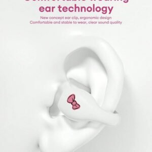 Disney QS-T10 MARIE Écouteurs Bluetooth, Écouteurs Intra-Auriculaires de Sport avec Une Longue Durée de Vie de la Batterie, Appels Haute Définition avec Microphone, Faible Latence pour la Musique, le Jeu, Ajustement Confortable et Annulation Passive du Bruit