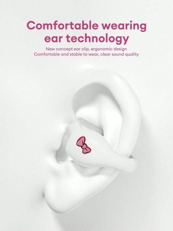 Disney QS-T10 MARIE Écouteurs Bluetooth, Écouteurs Intra-Auriculaires de Sport avec Une Longue Durée de Vie de la Batterie, Appels Haute Définition avec Microphone, Faible Latence pour la Musique, le Jeu, Ajustement Confortable et Annulation Passive du Bruit – Image 8