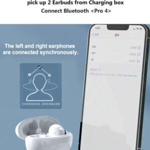 Écouteurs sans fil véritables - compatibles avec Apple et Android, microphone intégré, écouteurs résistants à la transpiration, jusqu'à 24 heures d'autonomie - blanc, écouteurs  sans fil, airbuds, pour étui airpuds