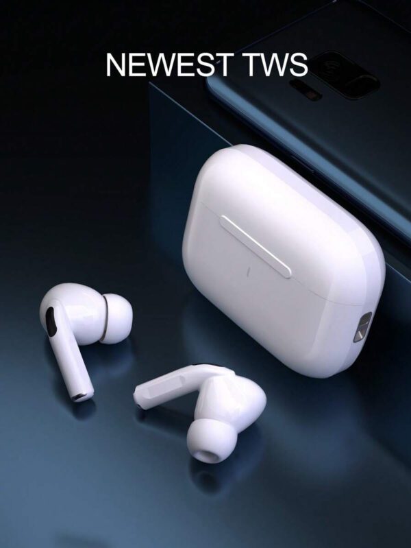 Écouteurs sans fil véritables - compatibles avec Apple et Android, microphone intégré, écouteurs résistants à la transpiration, jusqu'à 24 heures d'autonomie - blanc, écouteurs  sans fil, airbuds, pour étui airpuds – Image 23
