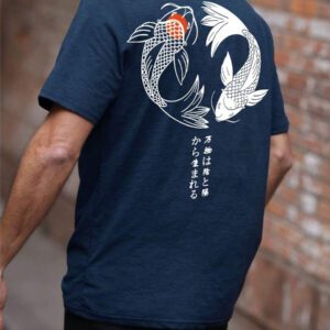 T-shirt ample à manches courtes imprimé pour hommes | Conception exquise | Essentiel pour l'été | Facile à assortir, met en valeur votre style