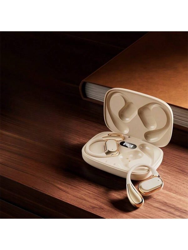Écouteurs sans fil clip-on pour le sommeil avec écouteurs intelligents - HIFI stéréo basse, appel stéréo HD, écouteurs de sport pour iOS et Android – Image 5