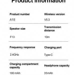 Écouteurs sans fil véritables - compatibles avec Apple et Android, microphone intégré, écouteurs résistants à la transpiration, jusqu'à 24 heures d'autonomie - blanc, écouteurs  sans fil, Airbus's, pour étui Airpuds