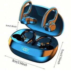Écouteurs intra-auriculaires sans fil avec une qualité sonore haute-fidélité, puce 5.3, jusqu'à 36 heures de temps de jeu, commande tactile, charge rapide USB-C, indicateur de batterie LED, microphone anti-bruit, batterie lithium-polymère rechargeable. Convient pour les thèmes d'animés, jeux vidéo, séries TV, animaux et films. Idéal pour les sports et les entraînements