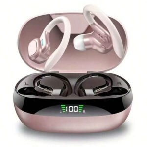 Écouteurs intra-auriculaires sans fil avec une qualité sonore haute-fidélité, puce 5.3, jusqu'à 36 heures de temps de jeu, commande tactile, charge rapide USB-C, indicateur de batterie LED, microphone anti-bruit, batterie lithium-polymère rechargeable. Convient pour les thèmes d'animés, jeux vidéo, séries TV, animaux et films. Idéal pour les sports et les entraînements